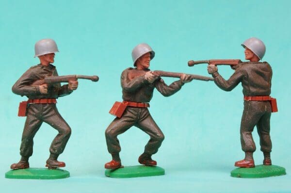 SOLD Timpo 1st Series US Khaki Soldiers #1