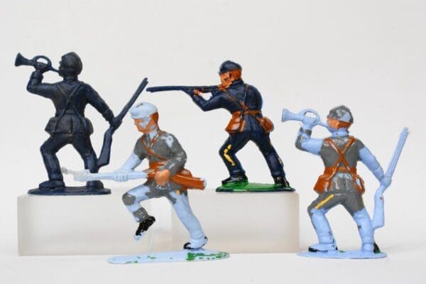 SOLD Charbens ACW Confederate & Union Soldiers - Image 3