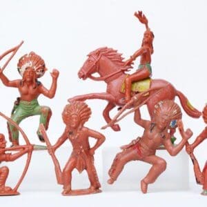 SOLD Charbens Wild West Indians - Chestnut Plastic