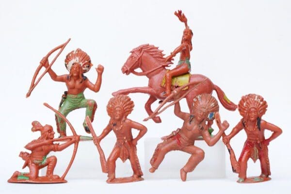 SOLD Charbens Wild West Indians - Chestnut Plastic