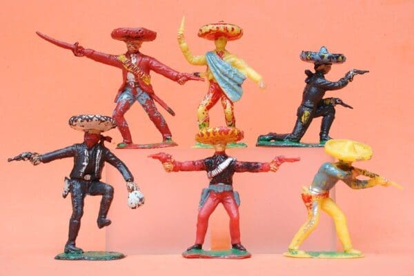 **SALE** Hong Kong Copies Crescent Mexicans - Full Set of 6
