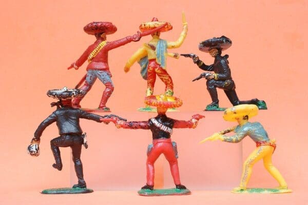 **SALE** Hong Kong Copies Crescent Mexicans - Full Set of 6 - Image 3