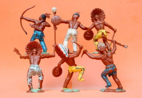 NEW! Crescent Indians - FULL Set 60mm Figures - Image 3