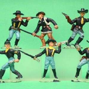 SOLD Crescent 60mm U.S. Cavalry - FULL Set Superb!