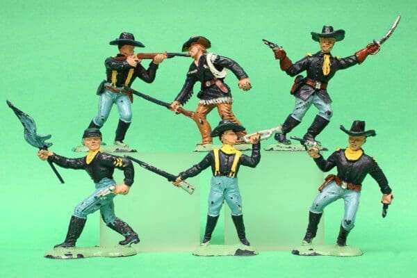SOLD Crescent 60mm U.S. Cavalry - FULL Set Superb!