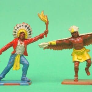 SOLD Crescent 54mm Indians - Matching Paint