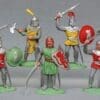 SOLD Timpo King Arthur & His Round Table Knights on Foot