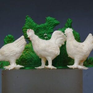 B&S Bantam Set - WHITE Plastic *** Back in Stock ***