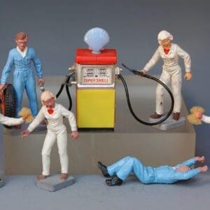 Britains Garage Attendants - Great Condition!