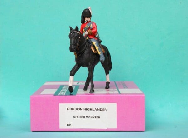 NEW! Hong Kong for Herald Gordon Highlander Officer Mounted - Image 5
