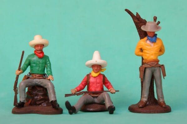 Swoppet Cowboys 3-Figure Set (2nd Series)