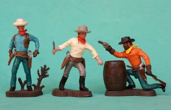 Swoppet Cowboys 3-Figure Set (2nd Series)
