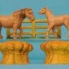 SOLD Taylor & Sons Shetland Pony & Colt - Light TAN Plastic!
