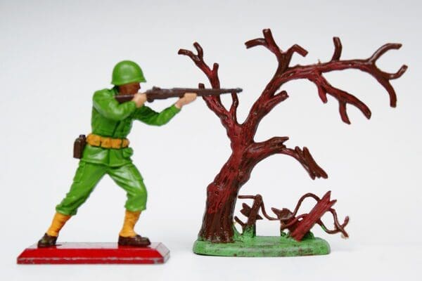 SOLD Deetail U.S. Infantryman - Early RED Base