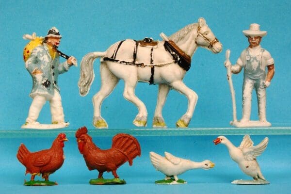 SOLD Cherilea Transitional Plastic Farm Animals & Figures