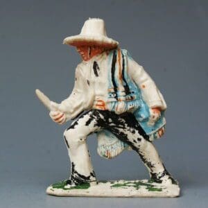 SOLD Lone Star Mexican with Knife Rare WHITE Plastic
