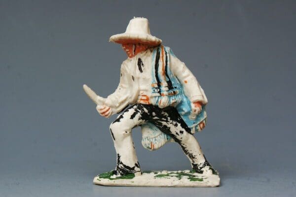 SOLD Lone Star Mexican with Knife Rare WHITE Plastic