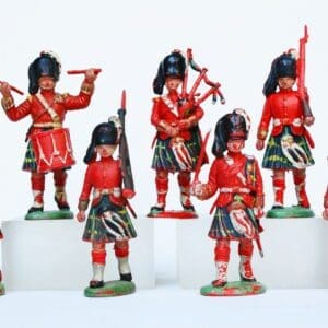NEW! Herald Military Gordon Highlanders - Loose Set 7 Pieces