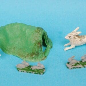 SOLD B&S Rabbits, Baby Rabbits and Warren Set