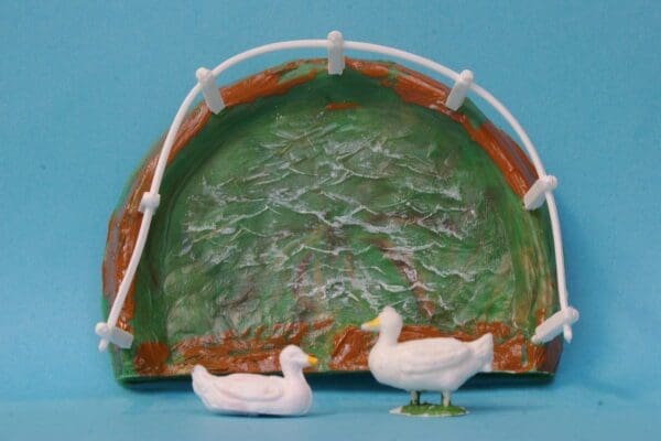 Taylor & Sons Village Duck Pond with Ducks