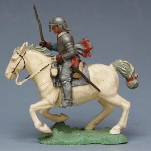 SOLD ECW Mounted Roundhead Officer - WHITE Horse #2