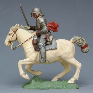 SOLD ECW Mounted Roundhead Officer - WHITE Horse