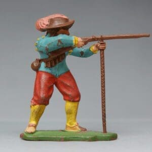 SOLD ECW Cavalier Musketeer - Dark Brown Plastic