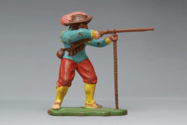 SOLD ECW Cavalier Musketeer - Dark Brown Plastic
