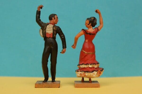 SOLD Herald Spanish Dancers - Full Paint Versions