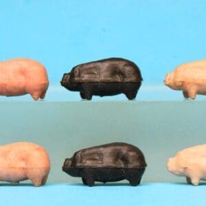 SOLD Trojan Farm Animals Piglets x 6