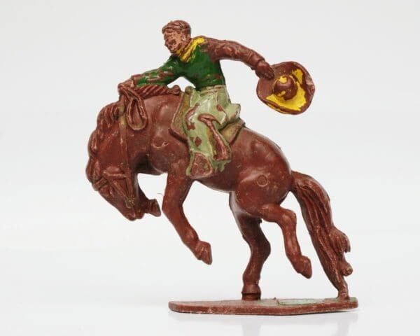 SOLD Lone Star Cowboy on Bucking Bronco