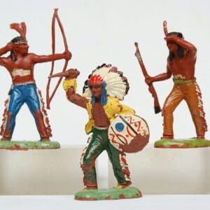 SOLD Speedwell UNA Larger Indians (Round Hole with Bar)