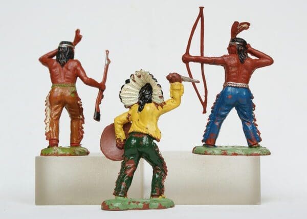 SOLD Speedwell UNA Larger Indians (Round Hole with Bar) - Image 3