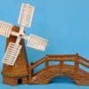 **TO CLEAR** Taylor & Sons Plastic Windmill & Rustic Bridge