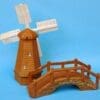 **TO CLEAR** Taylor & Sons Plastic Windmill & Rustic Bridge - Image 3