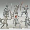 NEW! Crescent Set of Medieval Knights - Later Paint - Image 3