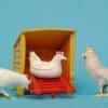 NEW! Taylor & Sons Hen Coop, Broody Hen, Feeding Hen & Cockerel