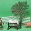 SOLD Taylor & Sons Farm Labourer, Shetland Pony, Pig & Tree - Image 3
