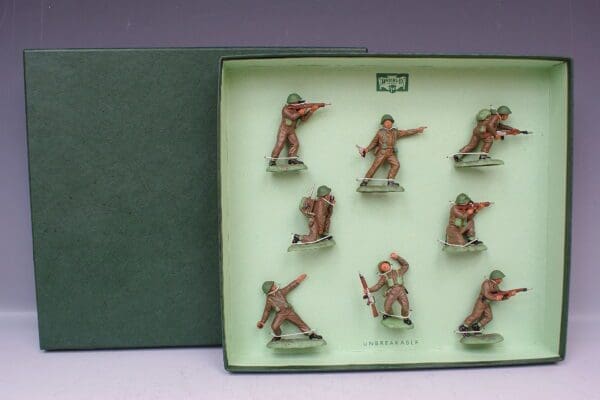SOLD Herald Zang Khaki Infantry (8 Pieces) - REPRO Card