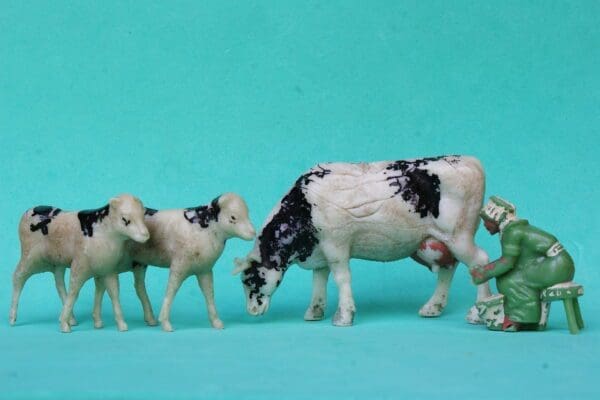 Hilco Feeding Cow, Milkmaid and Calves