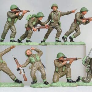 SOLD Herald Zang Khaki Infantry (Loose Set 8 Pieces)