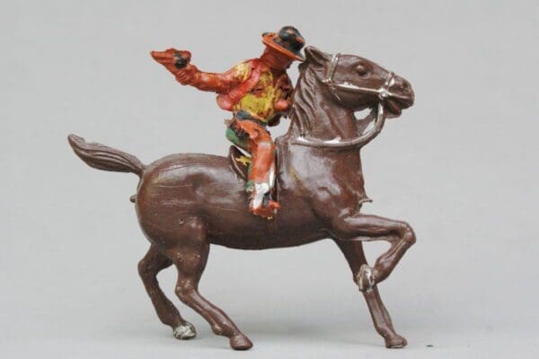 SOLD Speedwell Wild West Mounted Cowboy