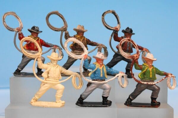 SOLD Lone Star Cowboys with Lassos