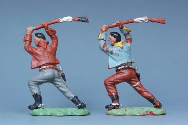 NEW! Herald Zang Cowboys Clubbing with Rifle - Matching Pair! - Image 3