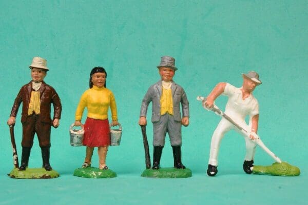 SOLD Speedwell Farm Workers - Group of 4
