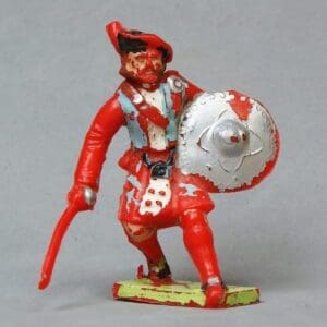 SOLD Cherilea 60mm Highland Clansman Attacking with Claymore