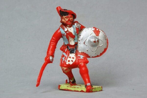 SOLD Cherilea 60mm Highland Clansman Attacking with Claymore