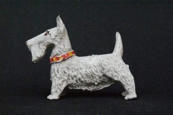 SOLD Cherilea White Scottie Whisky Dog - Large Scale