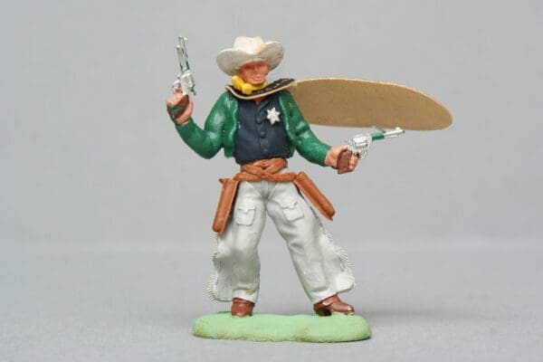 SOLD Herald "I'm A Swoppet!" Cowboy Sheriff (Green Torso)