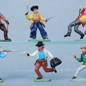 Herald Swoppet Cowboys - Set of 6